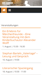 Mobile Screenshot of literaturhaus-uwe-johnson.de